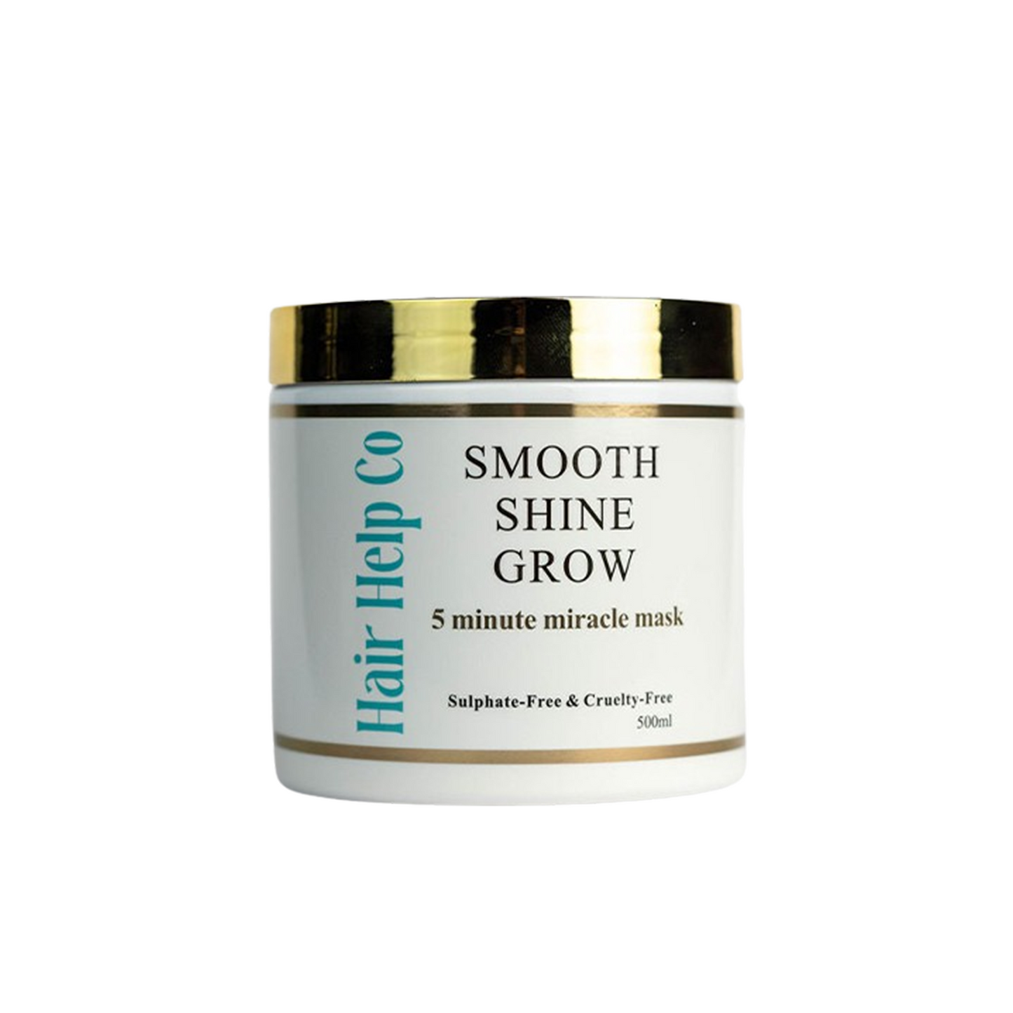 SMOOTH SHINE GROW 5 minute miracle mask-500ml (limited time double size!)